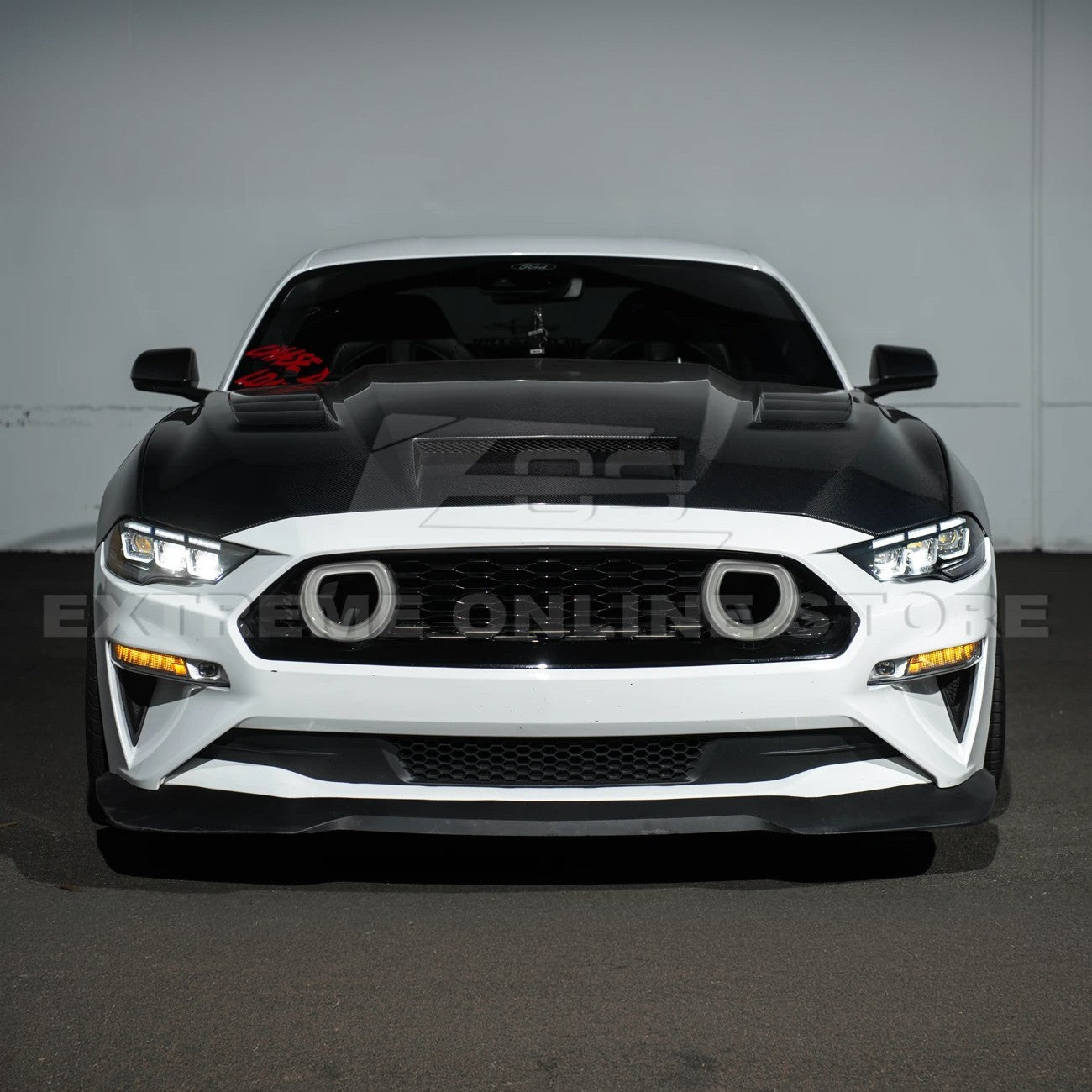 Ford Mustang S550 S650 Style LED Projector Headlights Sequential DRL 2018–2023