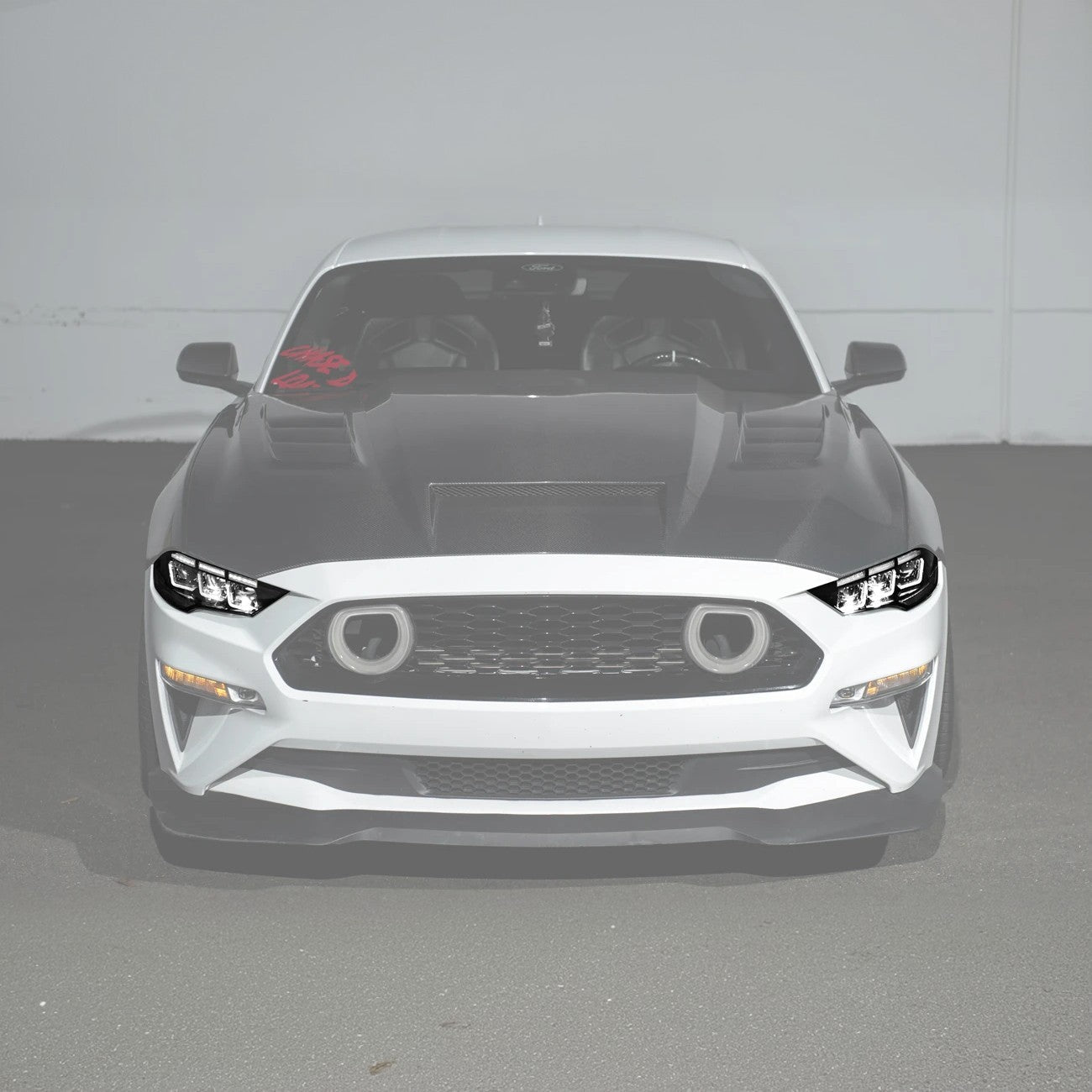 Ford Mustang S550 S650 Style LED Projector Headlights Sequential DRL 2018–2023