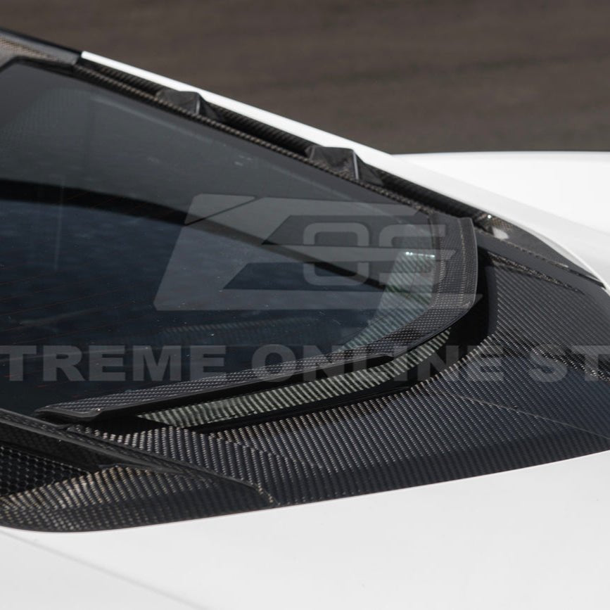 Chevrolet Corvette C8 Performance Style Carbon Fiber Rear Window Hatch Spoiler 2020-Up
