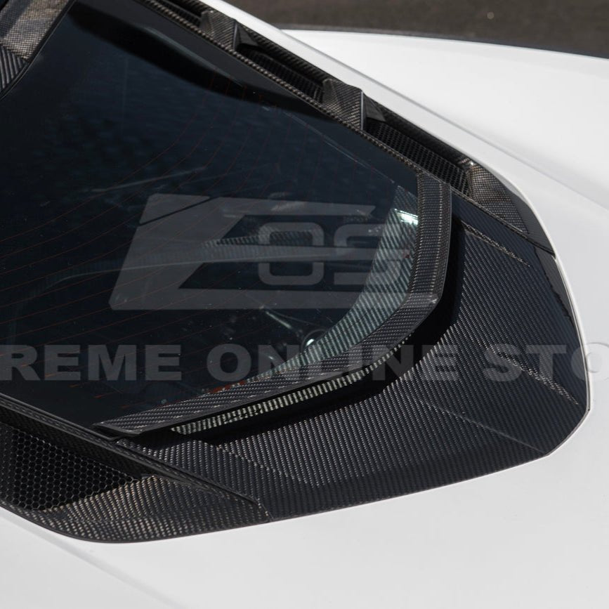 Chevrolet Corvette C8 Performance Style Carbon Fiber Rear Window Hatch Spoiler 2020-Up