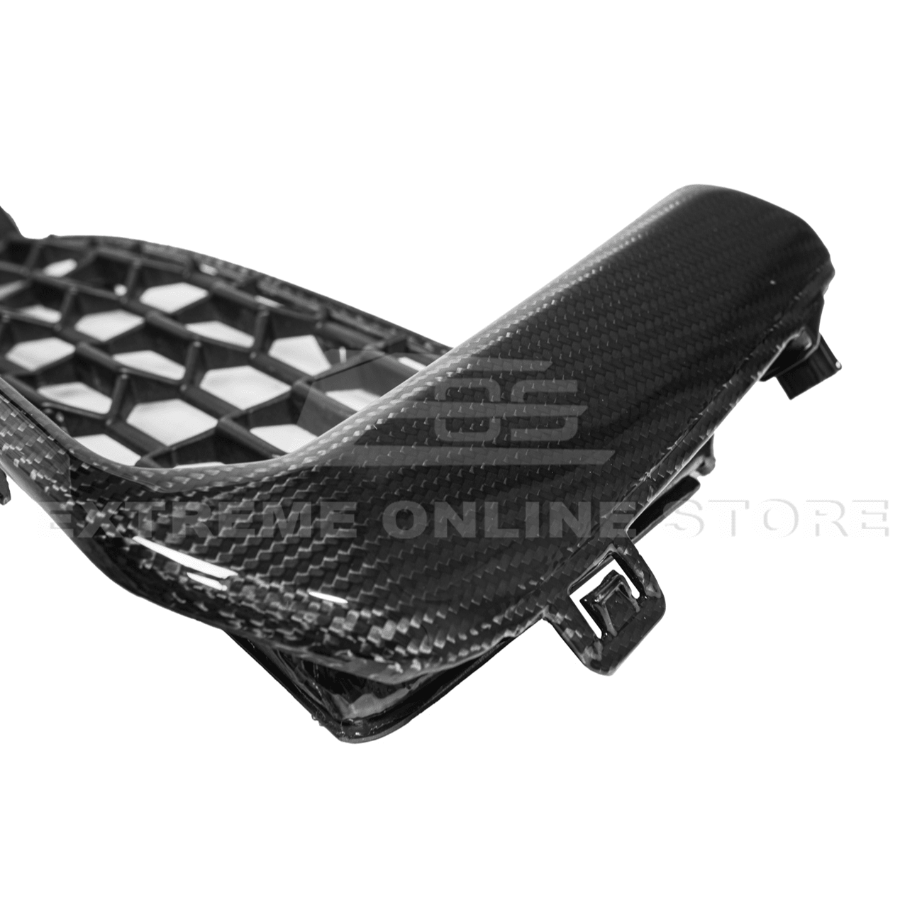 Ford Mustang S650 Dark Horse Dry Carbon Fiber Front Grille Insert Set 2024-Up