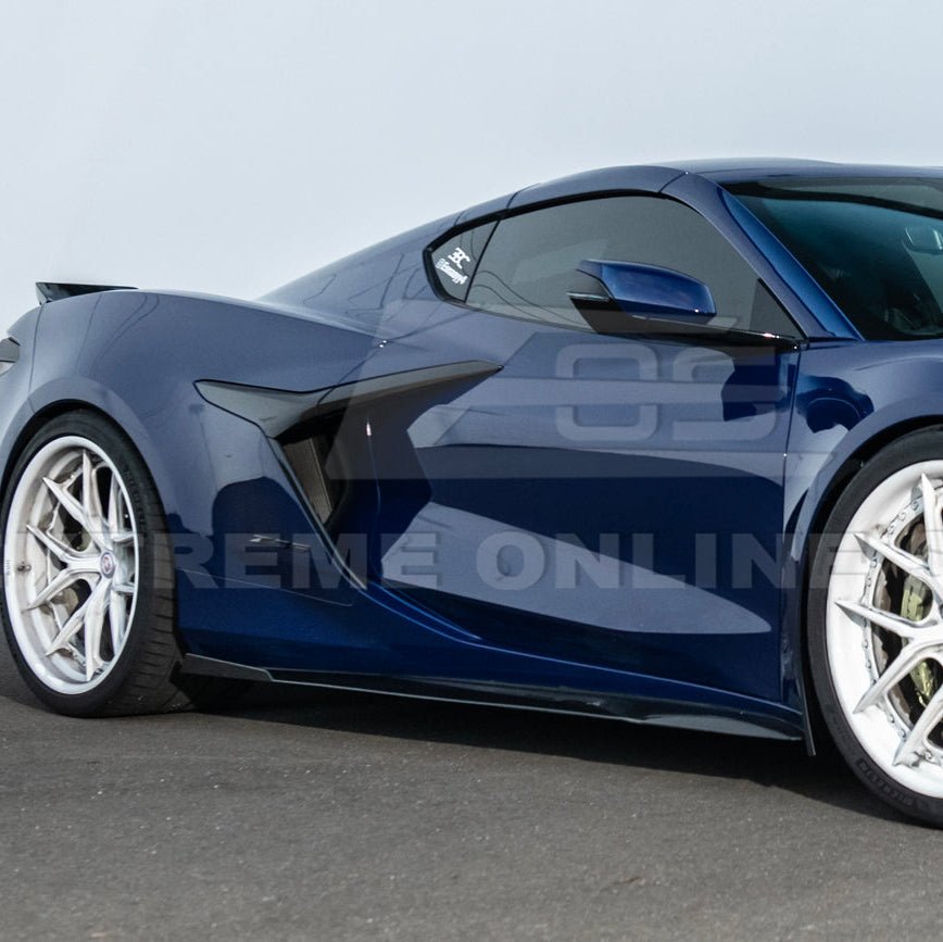 Chevrolet Corvette C8 Models Z06 EOS Performance Track Style Side Skirts