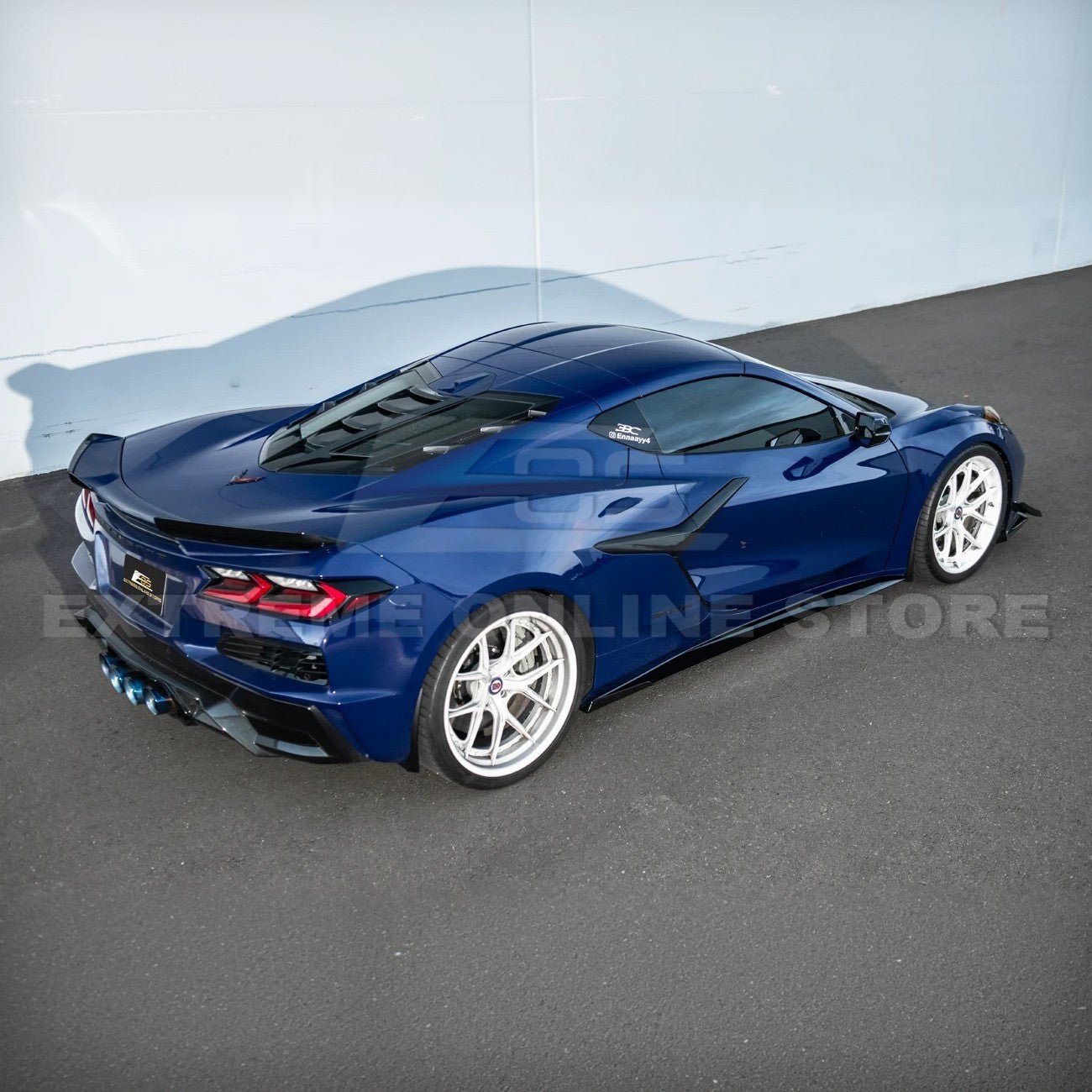 Chevrolet Corvette C8 Models Z06 EOS Performance Track Style Side Skirts
