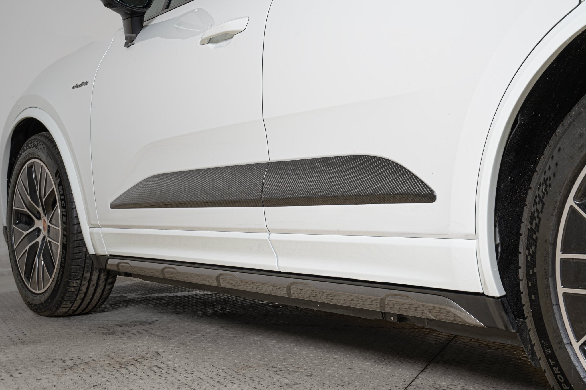Porsche Macan Electric 95C OE Style Autoclave Carbon Fiber Door Trims 2024-2026