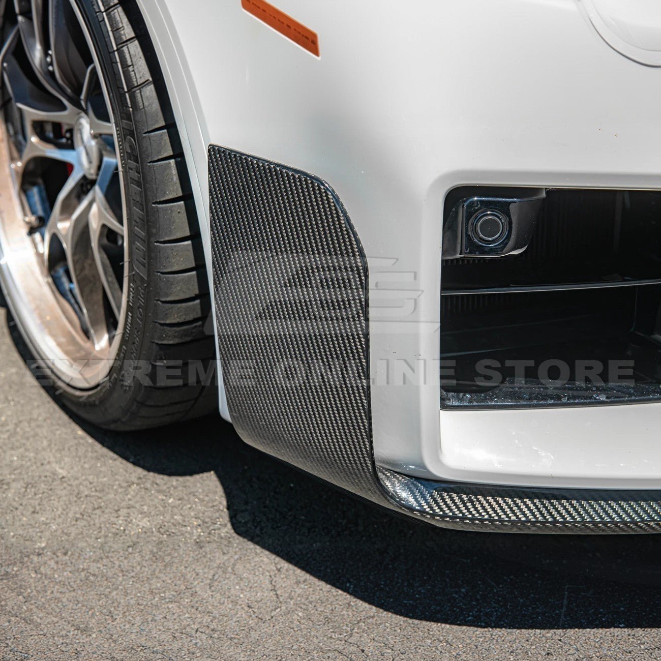 BMW G87 M2 M Performance Style Carbon Fiber Front Splitter Lip 2023-Up
