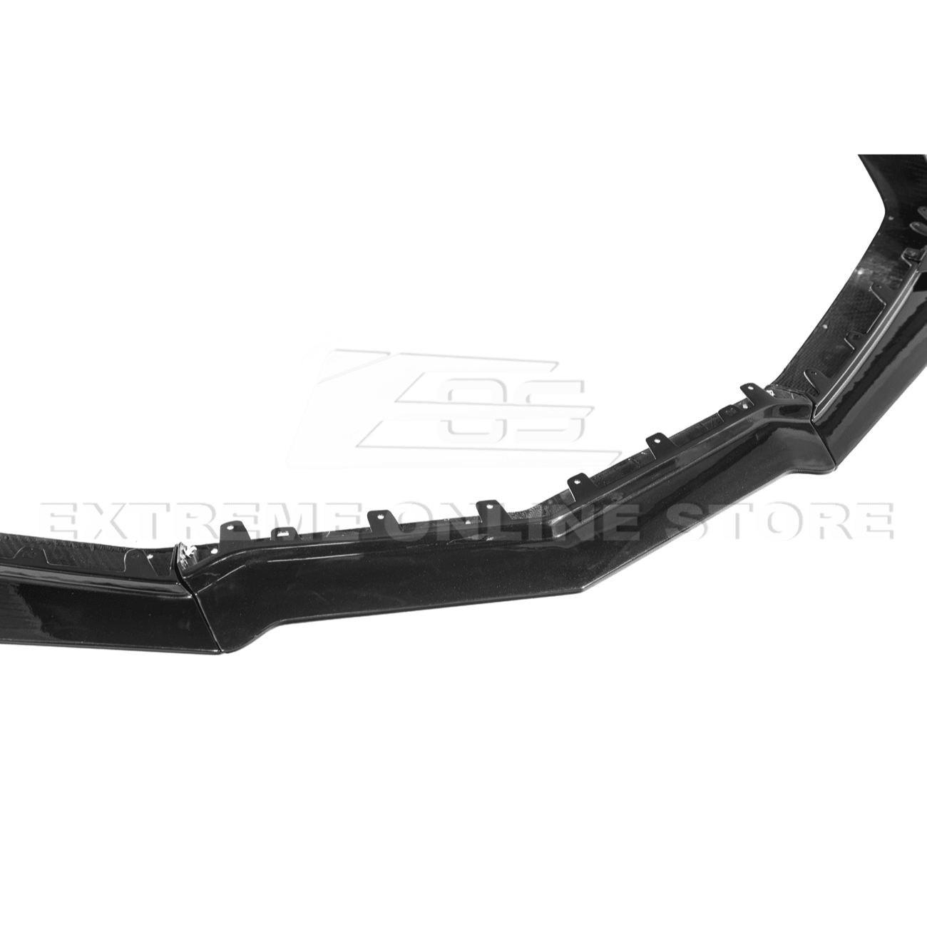 Chevrolet Corvette C8 Z06 E-Ray Z07 Extended Package Dry Carbon Fiber Front Splitter Canards Kit 2023-Up