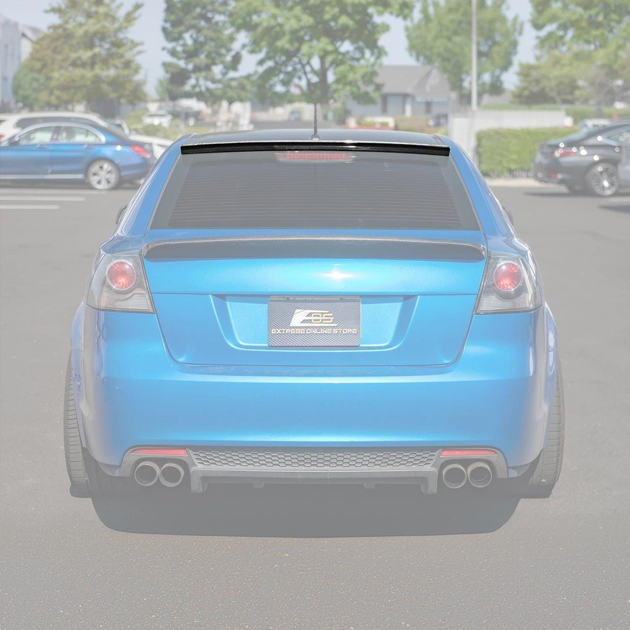 Pontiac G8 EOS Style Carbon Fiber Rear Roof Spoiler 2008-2009