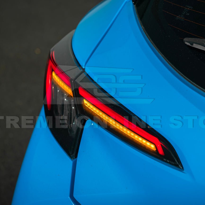 Corolla Hatchback GR Sequential LED Clear Rear Taillights 2019-Up