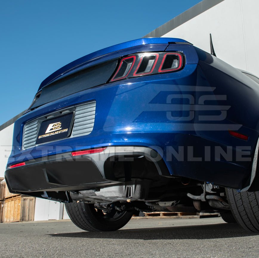 Ford Mustang S197 GT500 Style Rear Bumper Diffuser 2013-2014