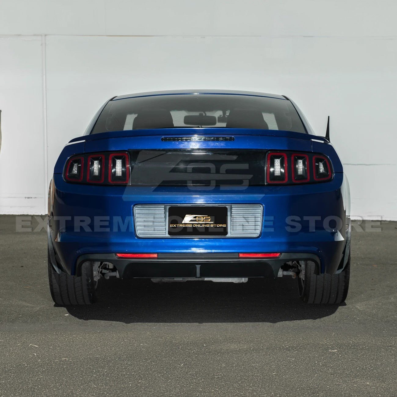 Ford Mustang S197 GT500 Style Rear Bumper Diffuser 2013-2014