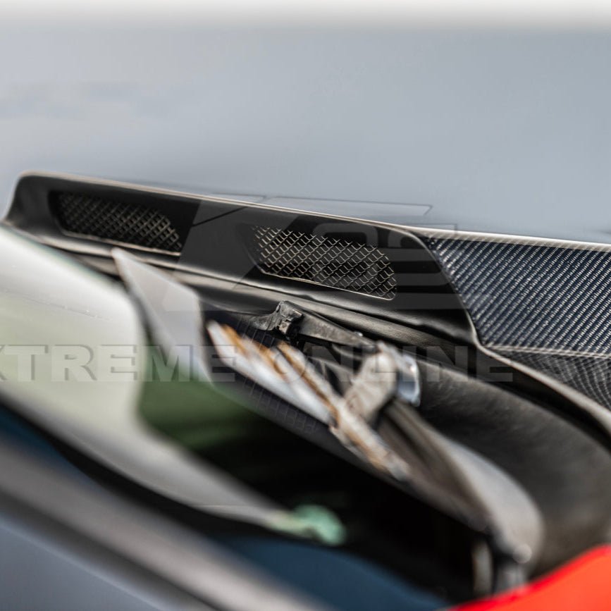 Chevrolet Corvette C5 EOS Performance Style Carbon Fiber Front Cow Vented Hood Cover 1997-2004
