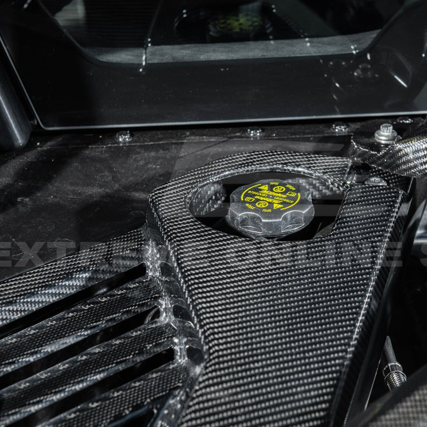 Chevrolet Corvette C8 E-Ray Coupe Factory Style Dry Carbon Fiber Engine Bay Panel 2024-Up