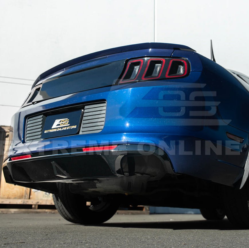 Ford Mustang S197 GT500 Style Rear Bumper Diffuser 2013-2014