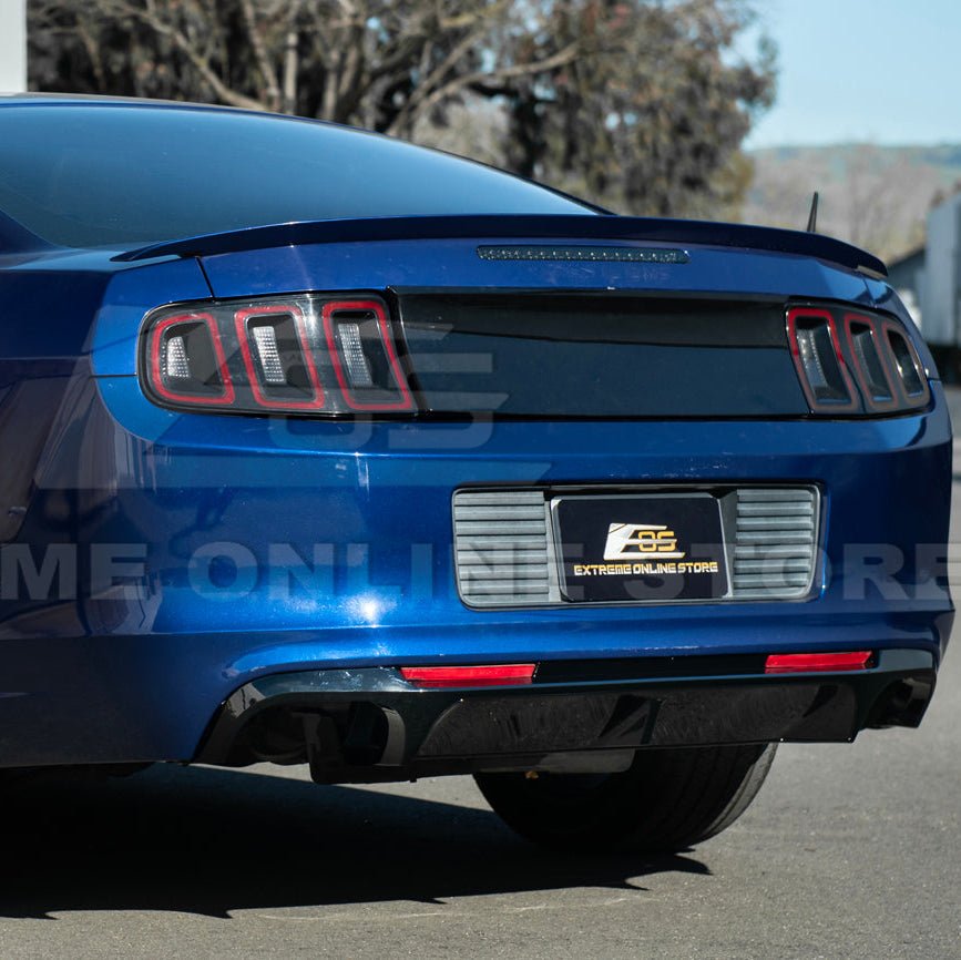 Ford Mustang S197 GT500 Style Rear Bumper Diffuser 2013-2014