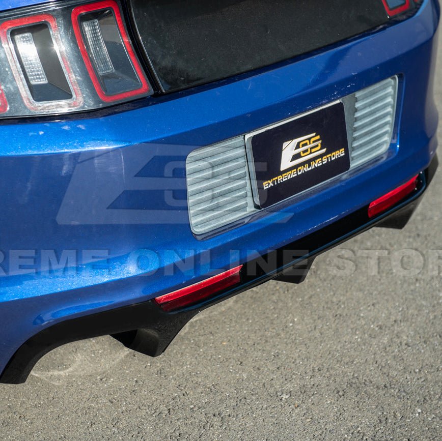 Ford Mustang S197 GT500 Style Rear Bumper Diffuser 2013-2014