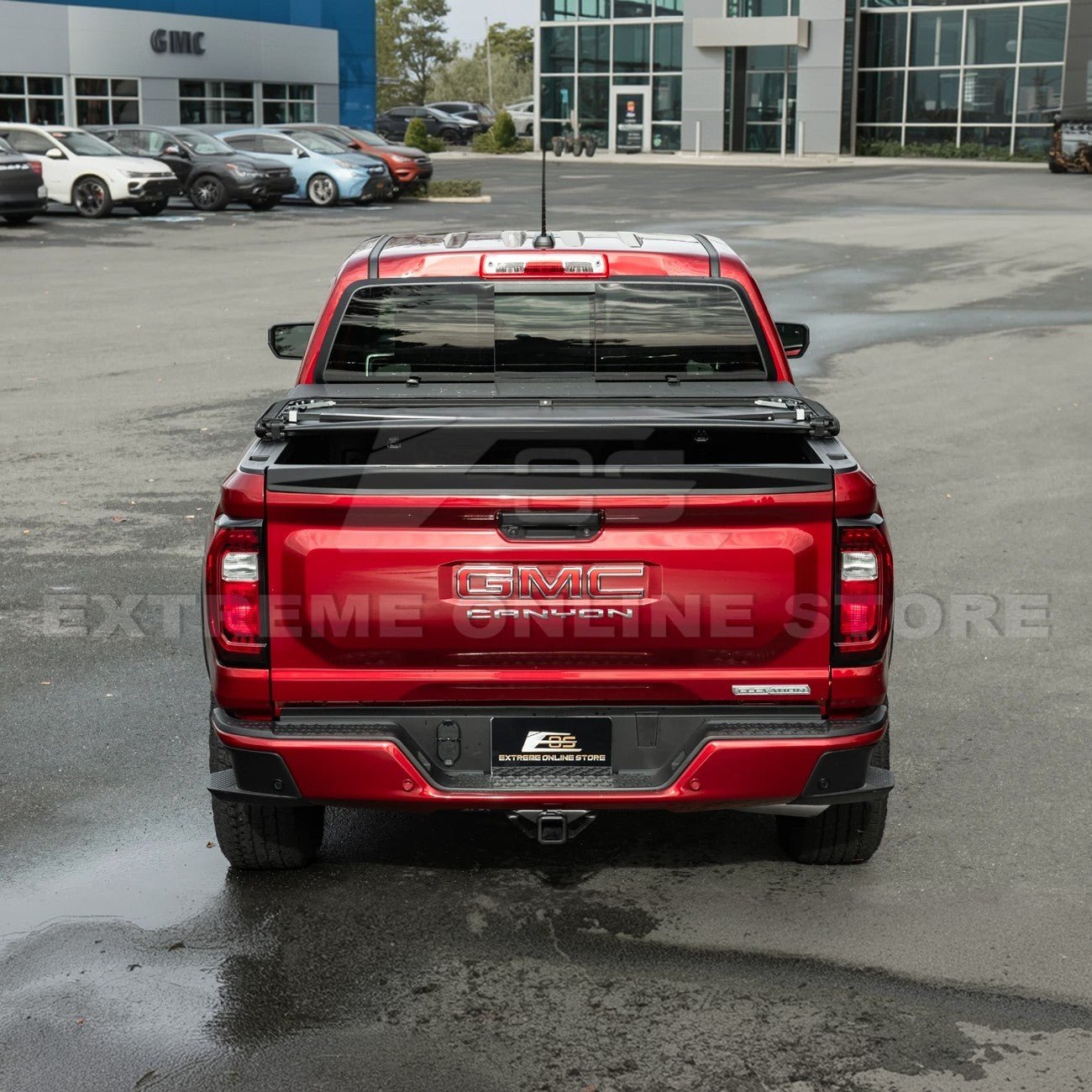 Chevrolet Colorado GMC Canyon Street Series Matte Black Rear Tailgate Spoiler 2024-Up