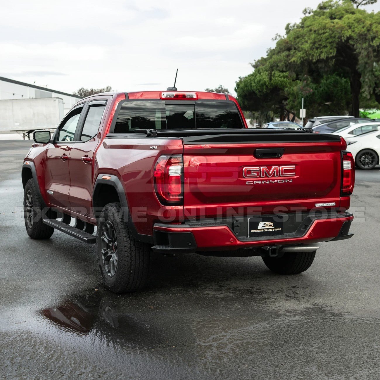 Chevrolet Colorado GMC Canyon Street Series Matte Black Rear Tailgate Spoiler 2024-Up