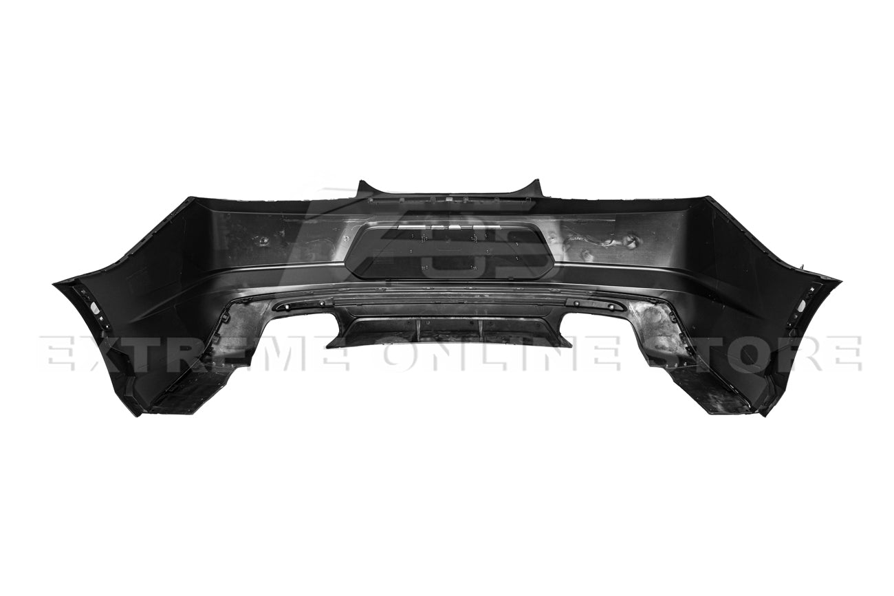 Chevrolet Camaro 6th Gen ZL1 Style Primed Black Rear Bumper Conversion Kit 2016-2018