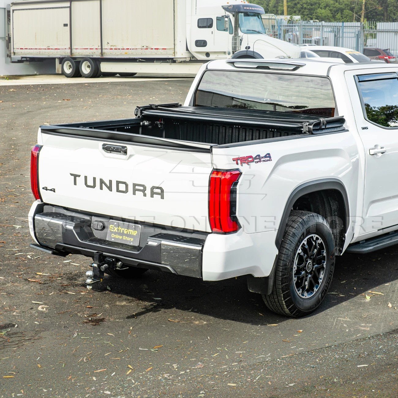 Toyota Tundra XK70 Matte Black Tailgate Rear Spoiler 2022-Up