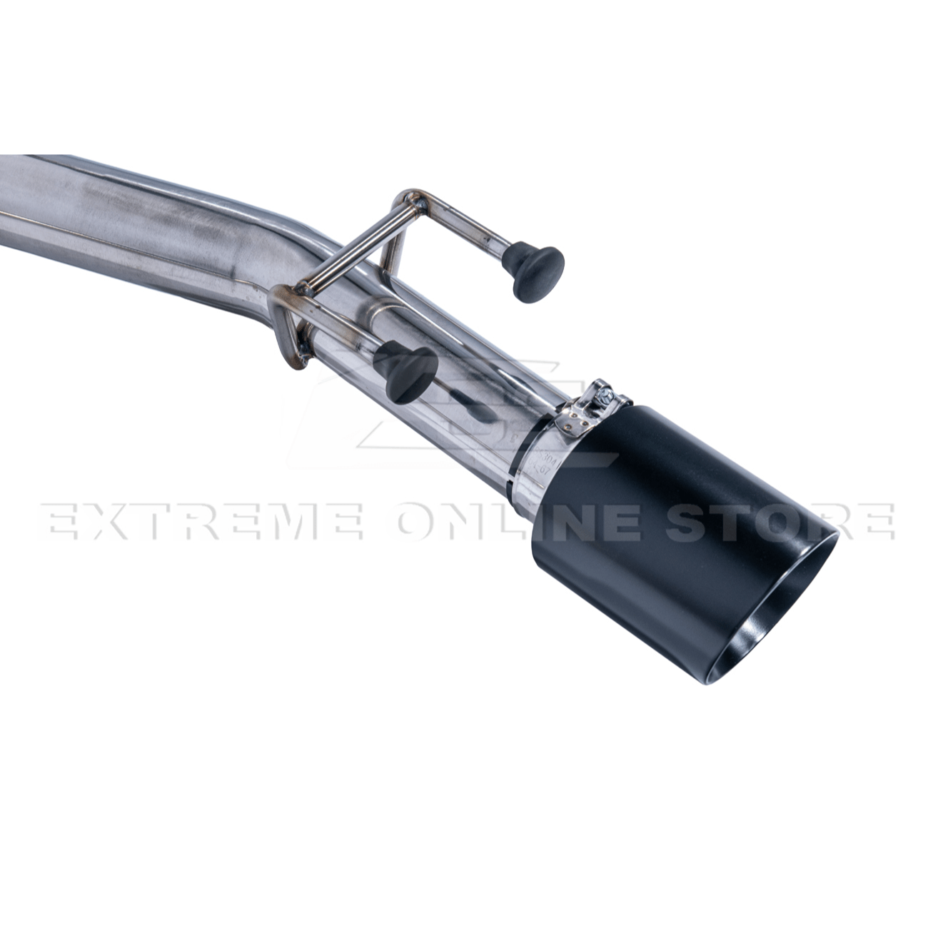 Pontiac GTO Zeta Muffler Delete Axle Back Dual Black Tip Exhaust 2005-2006