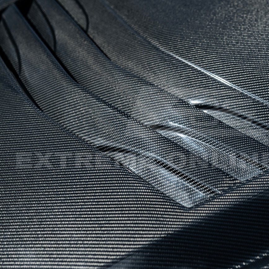 Cadillac CT5 / CT5-V Carbon Fiber Front Bumper Hood Vented Cover Blackwing Style 2020-Up