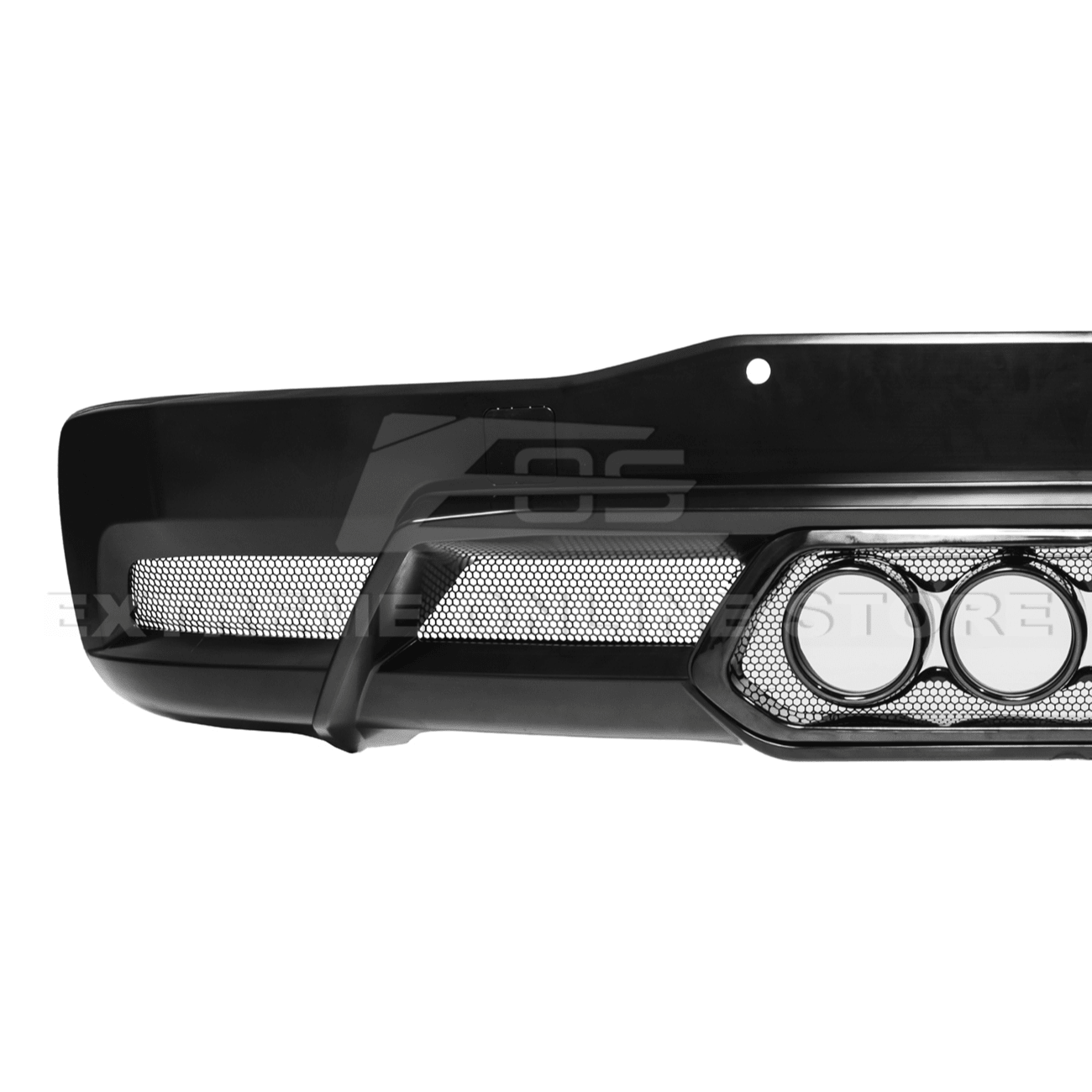 Chevrolet Corvette C8 Z06 Package Style Matte Black Rear Center Quad Exit Diffuser 2020-Up