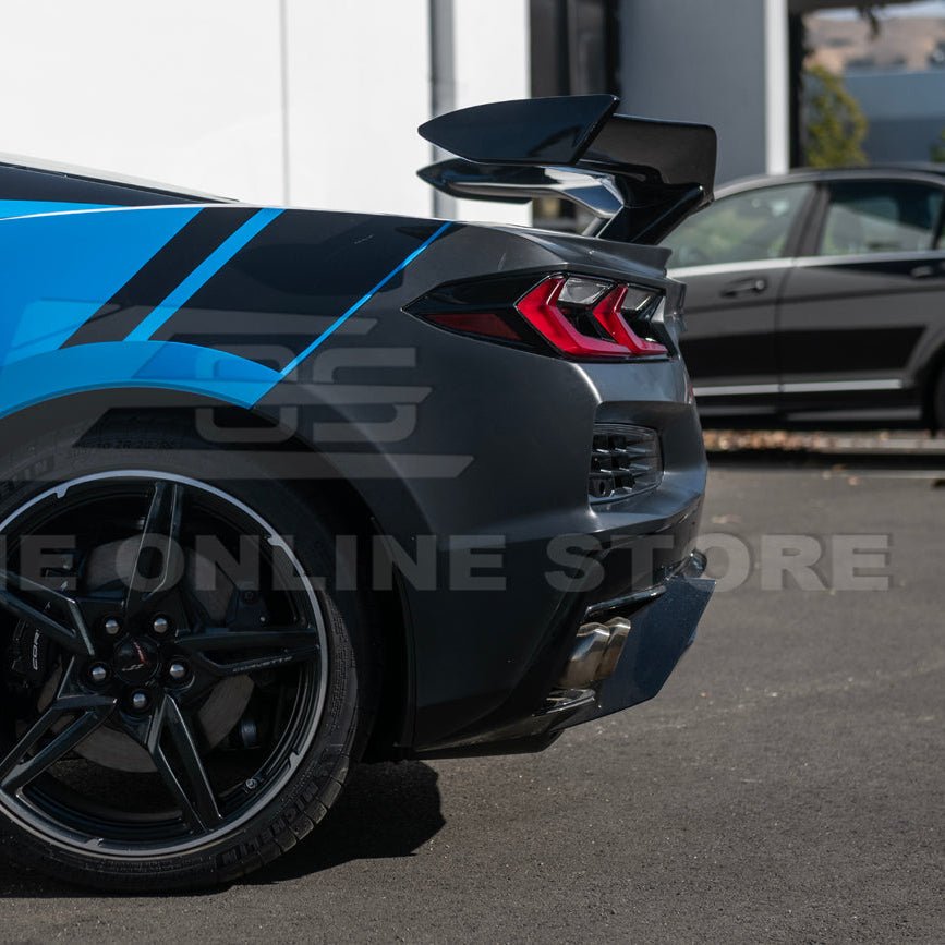 Chevrolet Corvette C8 Stingray Z06 Style Rear Bumper Spoiler Conversion Kit 2020-Up