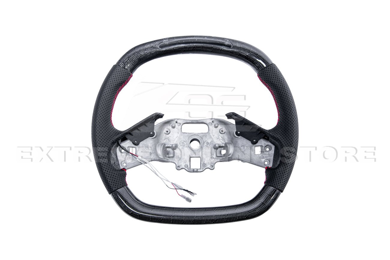 Chevrolet Corvette C8 LED Digital Carbon Fiber Steering Wheel Custom Order 2020-2026