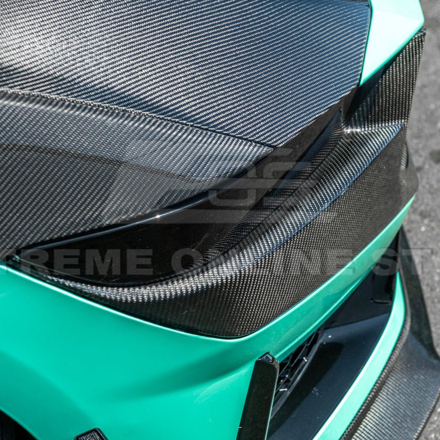 Ford Mustang S650 Dark Horse Dry Carbon Fiber Front Grille Insert Set 2024-Up