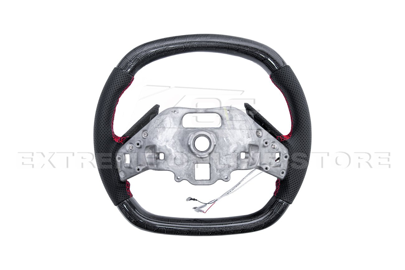 Chevrolet Corvette C8 LED Digital Carbon Fiber Steering Wheel Custom Order 2020-2026