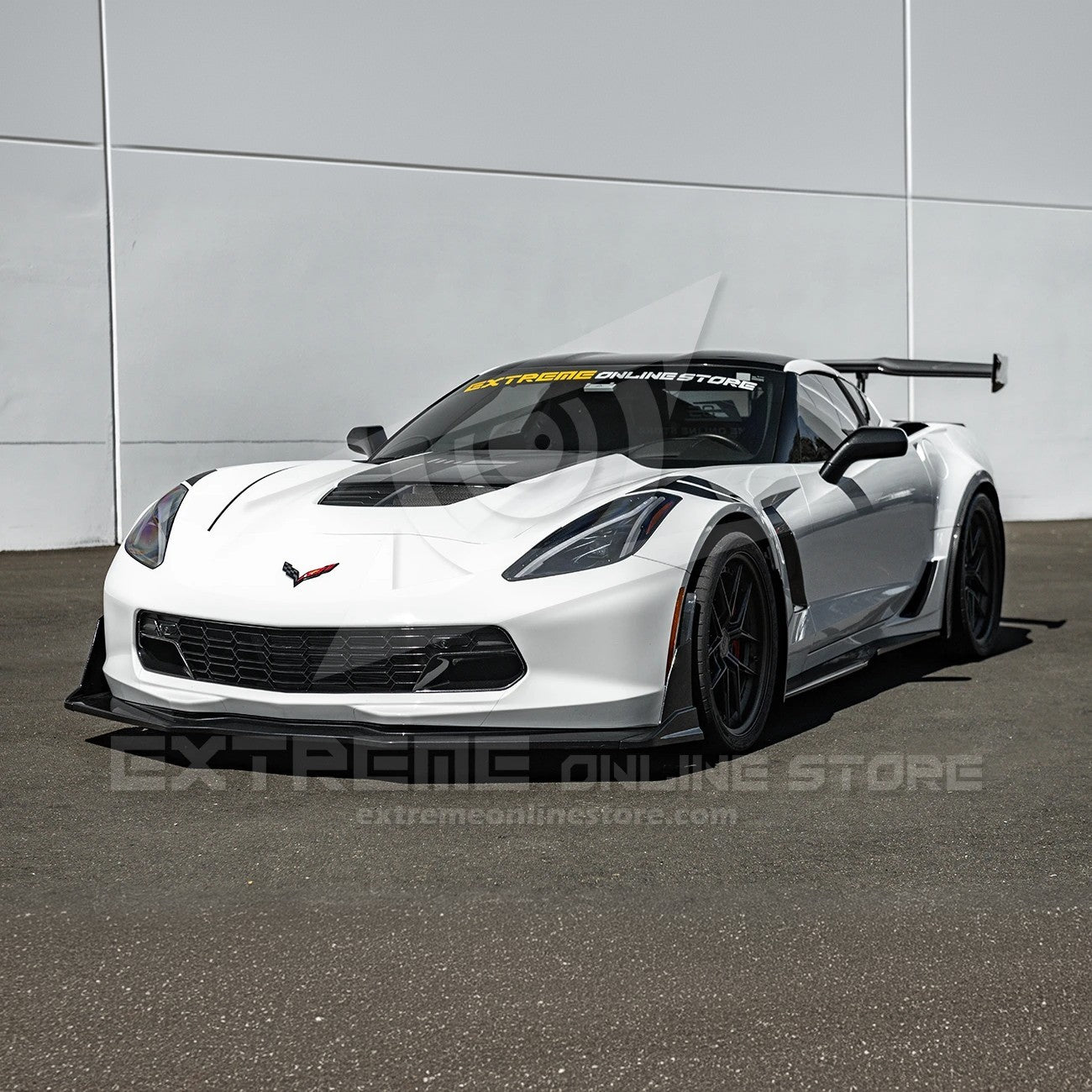Chevrolet Corvette C7 C8 Style Smoke LED Sequential Headlights 2014-2019