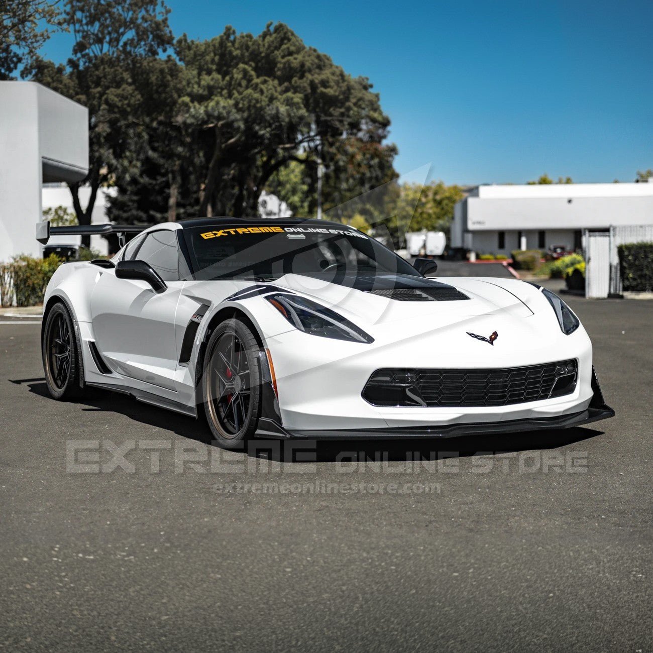 Chevrolet Corvette C7 C8 Style Smoke LED Sequential Headlights 2014-2019