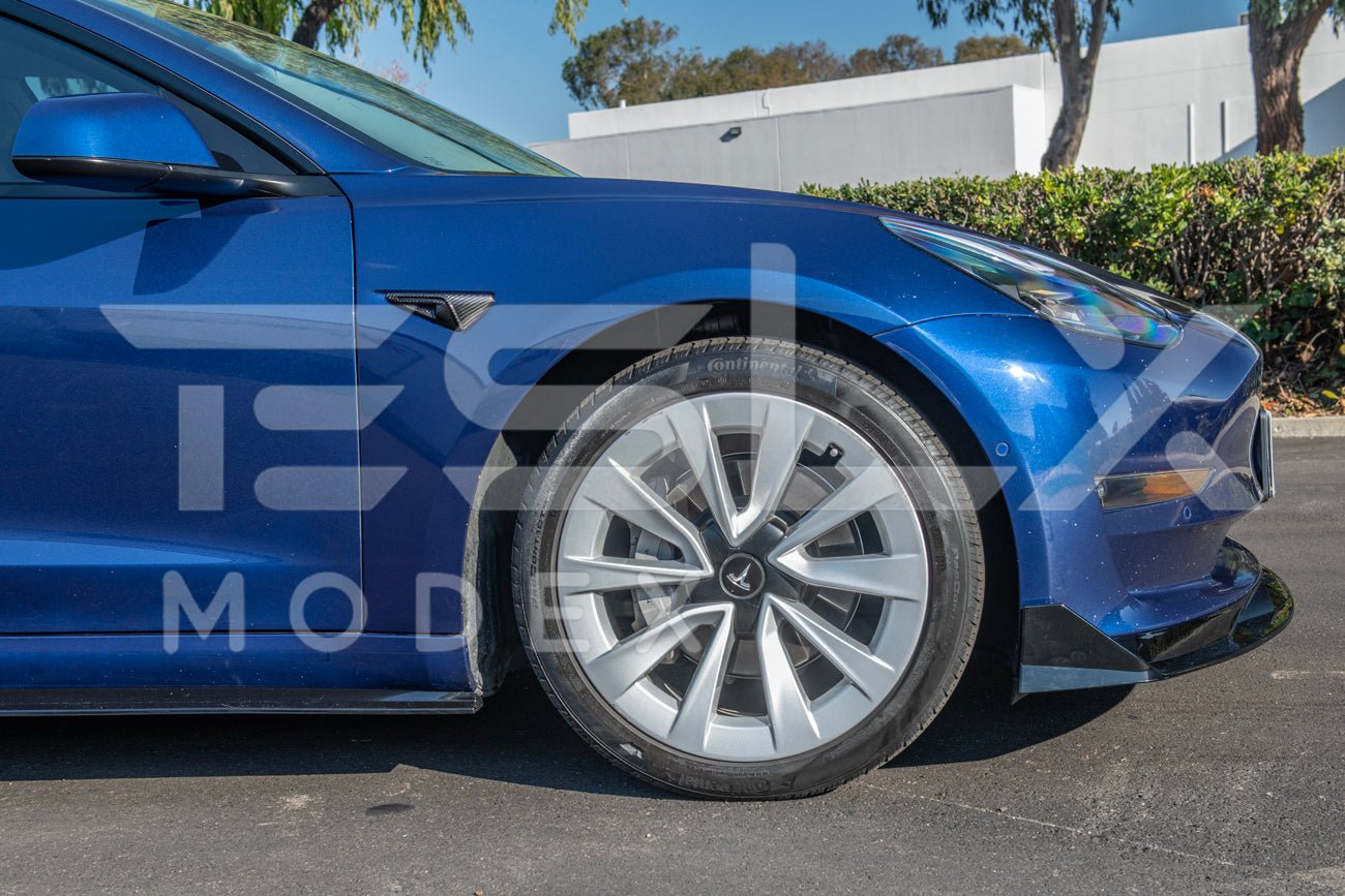 Tesla Model 3 Model Y Carbon Fiber Exterior Camera Cover Set 2020-2024