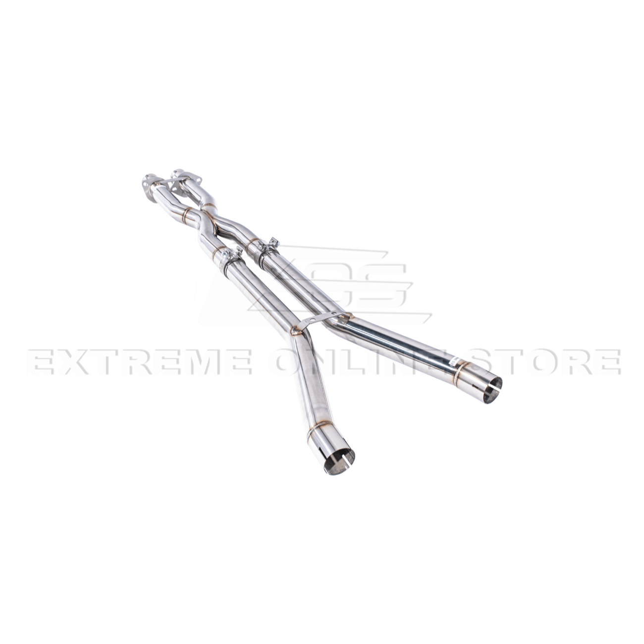 Chevrolet Corvette C6 LS3 2.5 Inch Stainless Steel X Pipe Exhaust 2009-2013