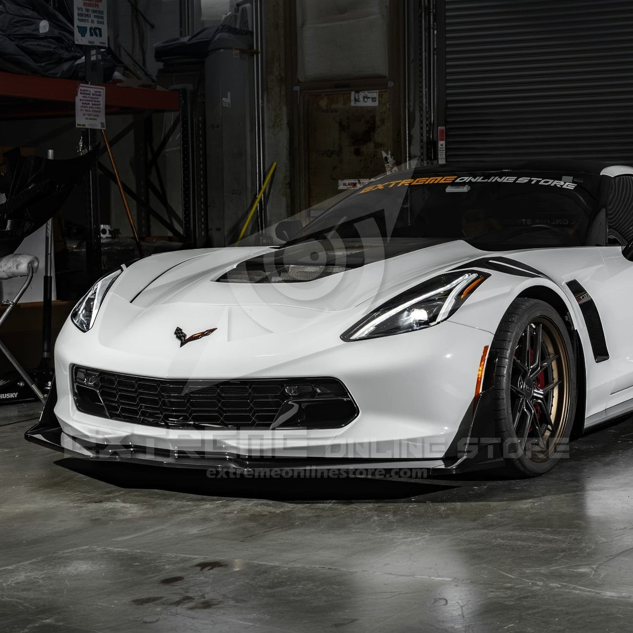Chevrolet Corvette C7 C8 Style Smoke LED Sequential Headlights 2014-2019