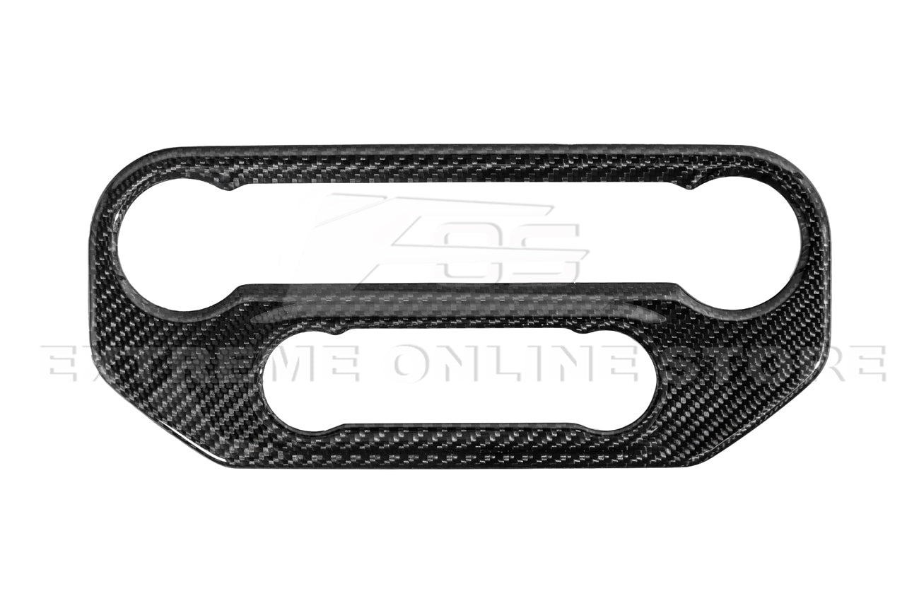 Ford Bronco Factory Style Carbon Fiber Center Console AC Control Panel Trim 2021-Up