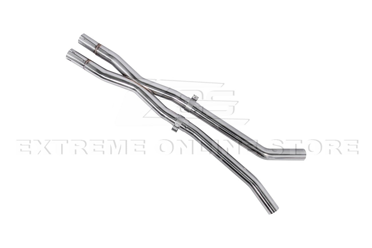 Ford Mustang S550 GT Straight Mid Pipe Exhaust 2015-Up