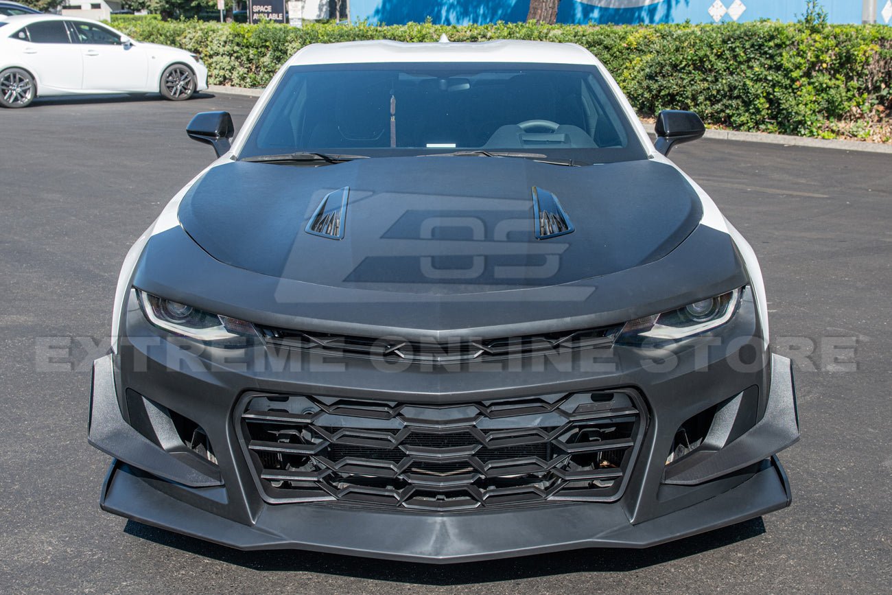 Chevrolet Camaro 6th Gen ZL1 1LE Style Primed Black Full Body Kit 2019-2024