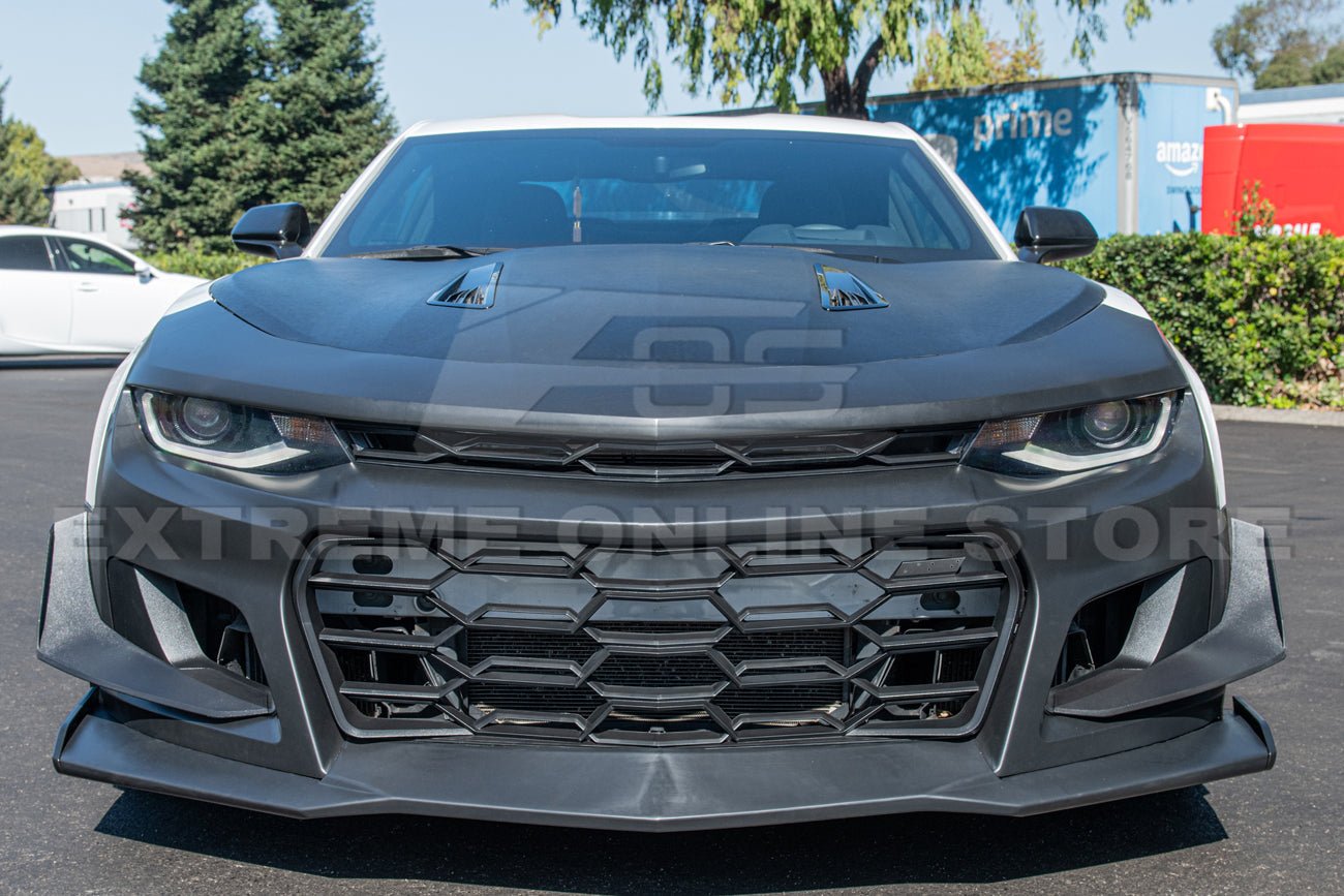 Chevrolet Camaro 6th Gen ZL1 1LE Style Primed Black Full Body Kit 2019-2024