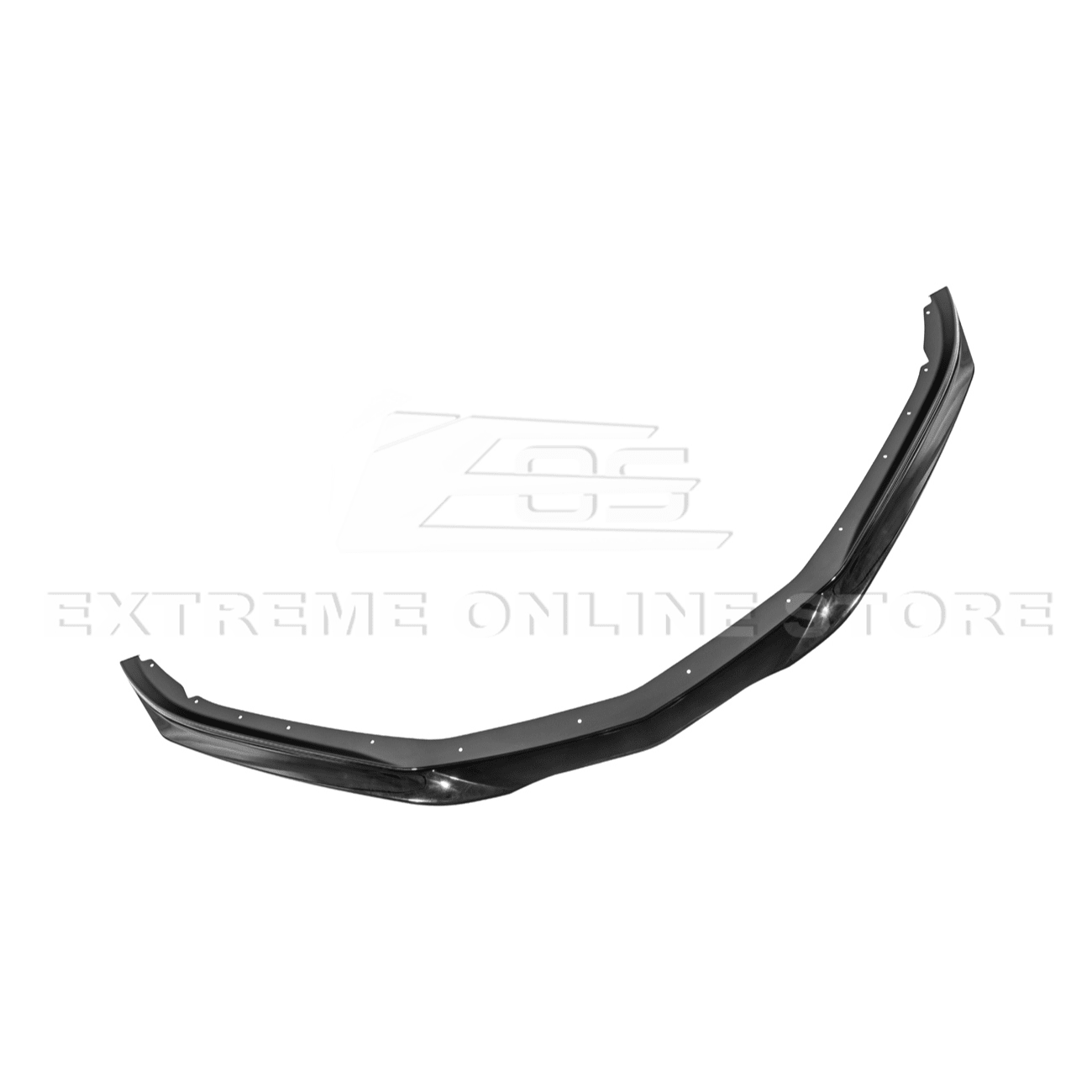 Chevrolet Camaro 6th Gen T6 Style Gloss Black Carbon Fiber Front Lip Splitter Side Skirts Kit 2019-2024
