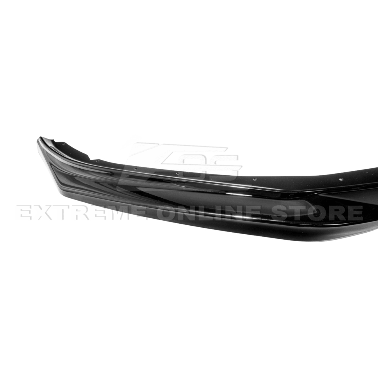 Chevrolet Camaro SS LT RS T6 Style Gloss Black Carbon Fiber Front Lip Splitter 2016-2024