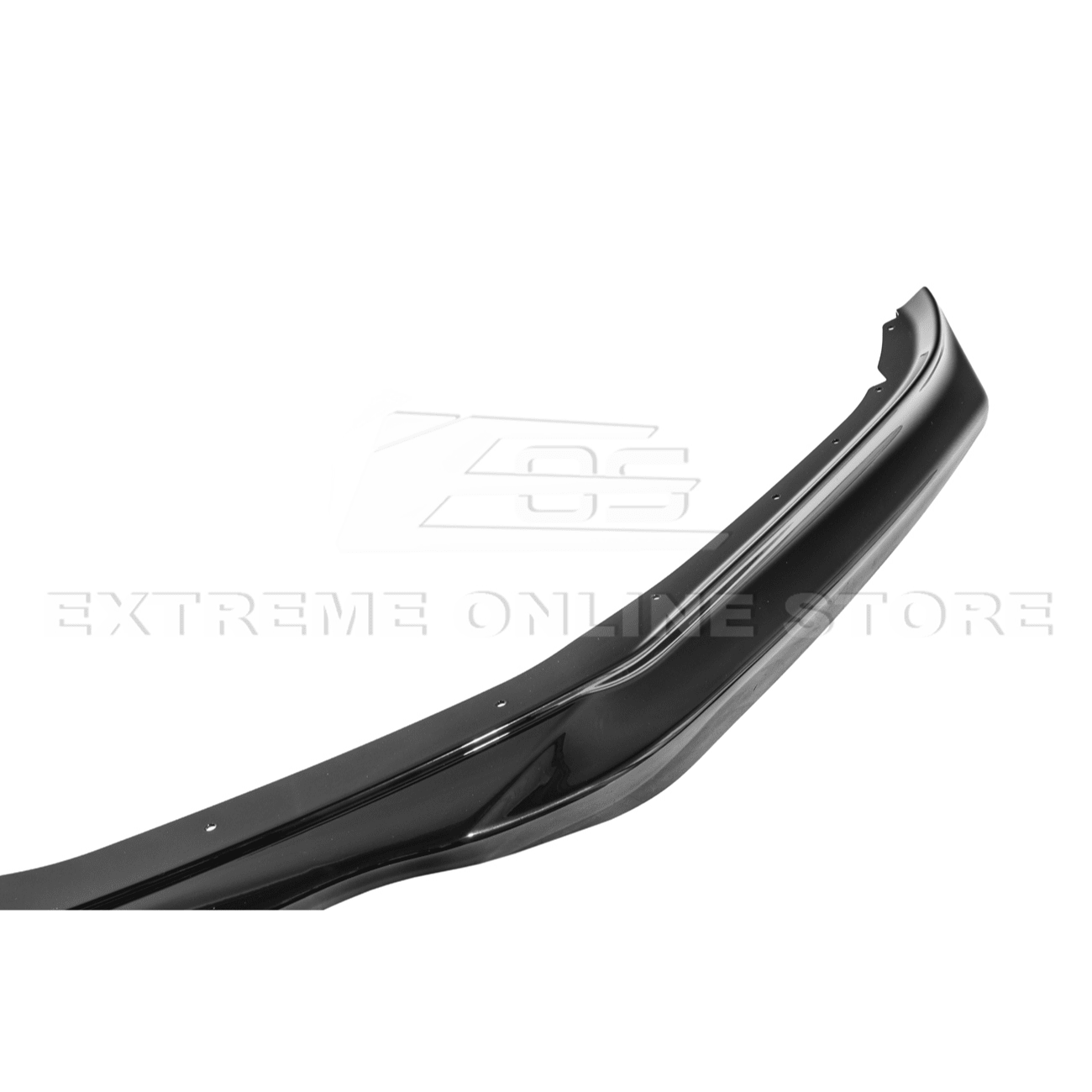 Chevrolet Camaro 6th Gen T6 Style Gloss Black Carbon Fiber Front Lip Splitter Side Skirts Kit 2019-2024