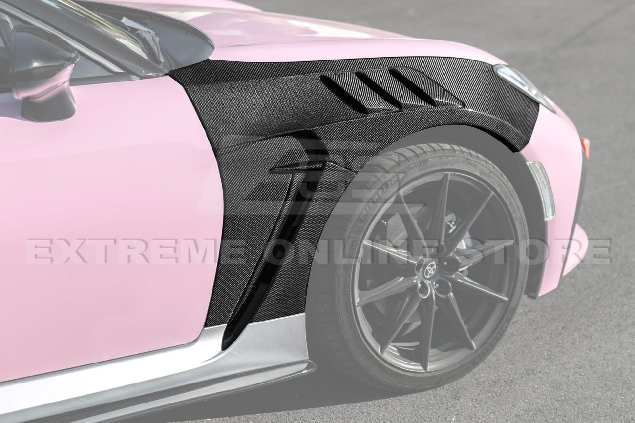 Toyota GR86/Subaru BRZ ZN8 ZD8 JDM Vented Style Carbon Fiber Front Side Fenders 2022-Up