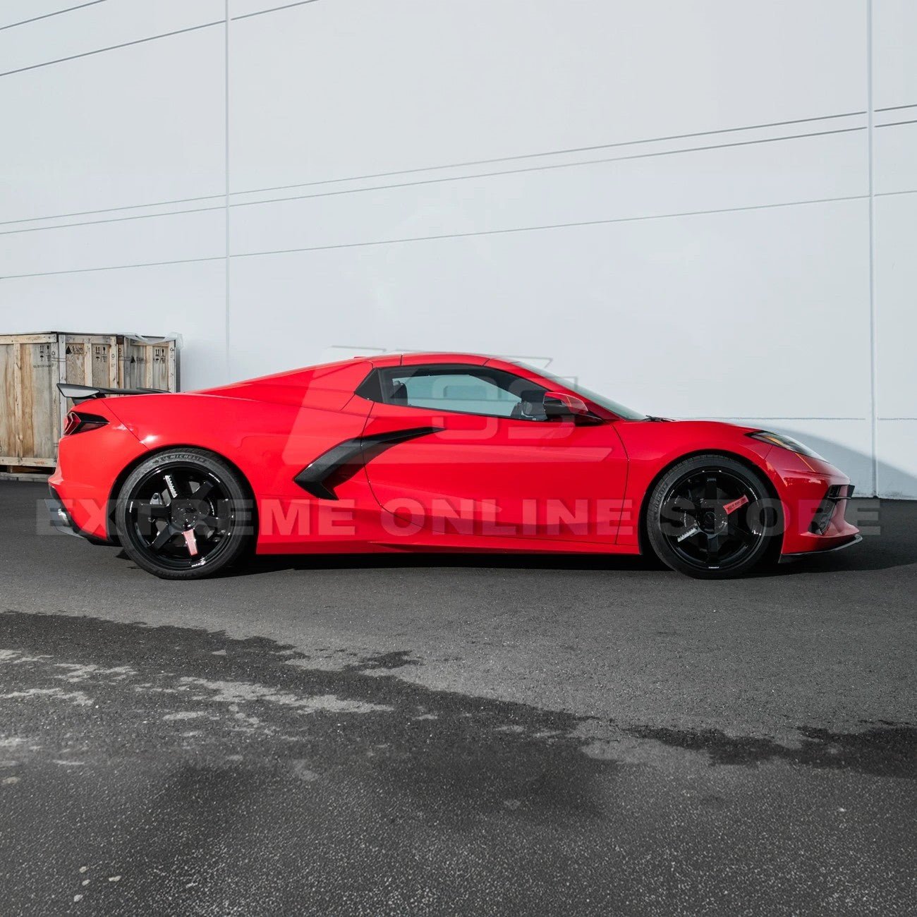 Corvette C8 Z51 Facelifted Style Rear High Wing Spoiler 2020-Up