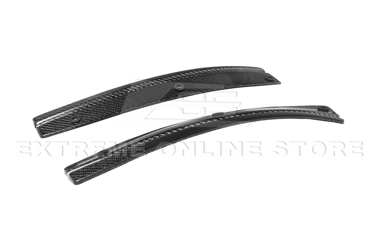 Cadillac CTS-V Alpha Carbon Fiber Front Splitter Side Skirts Wheel Arch Kit 2016-2019