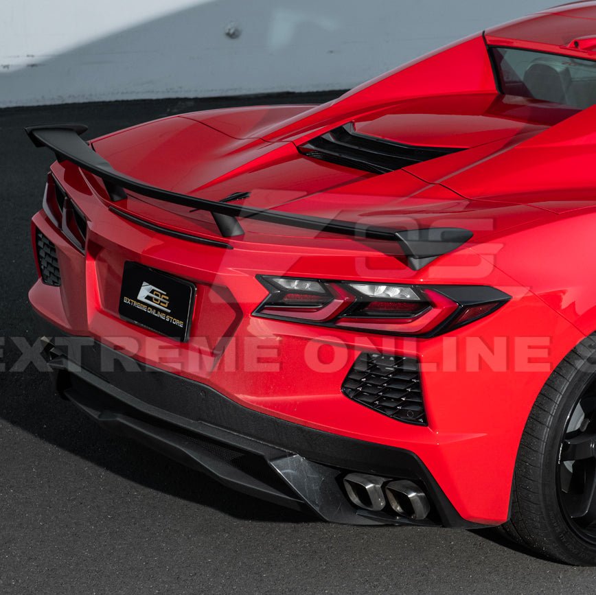 Corvette C8 Z51 Facelifted Style Rear High Wing Spoiler 2020-Up