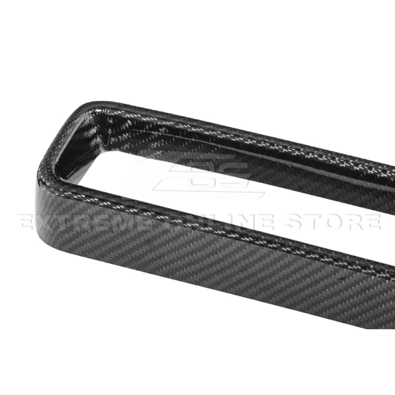 Dodge Challenger LA Factory Style Carbon Fiber Headlight Trim Cover & Front Grille Insert Overlay Kit 2015-2023