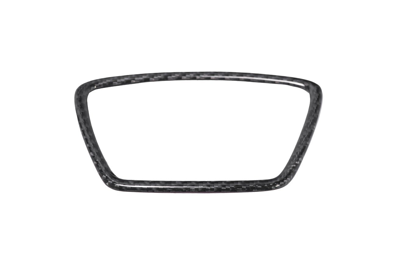 Ford Mustang Mach-E Factory Style Dry Carbon Fiber Steering Wheel Trim 2021-Up