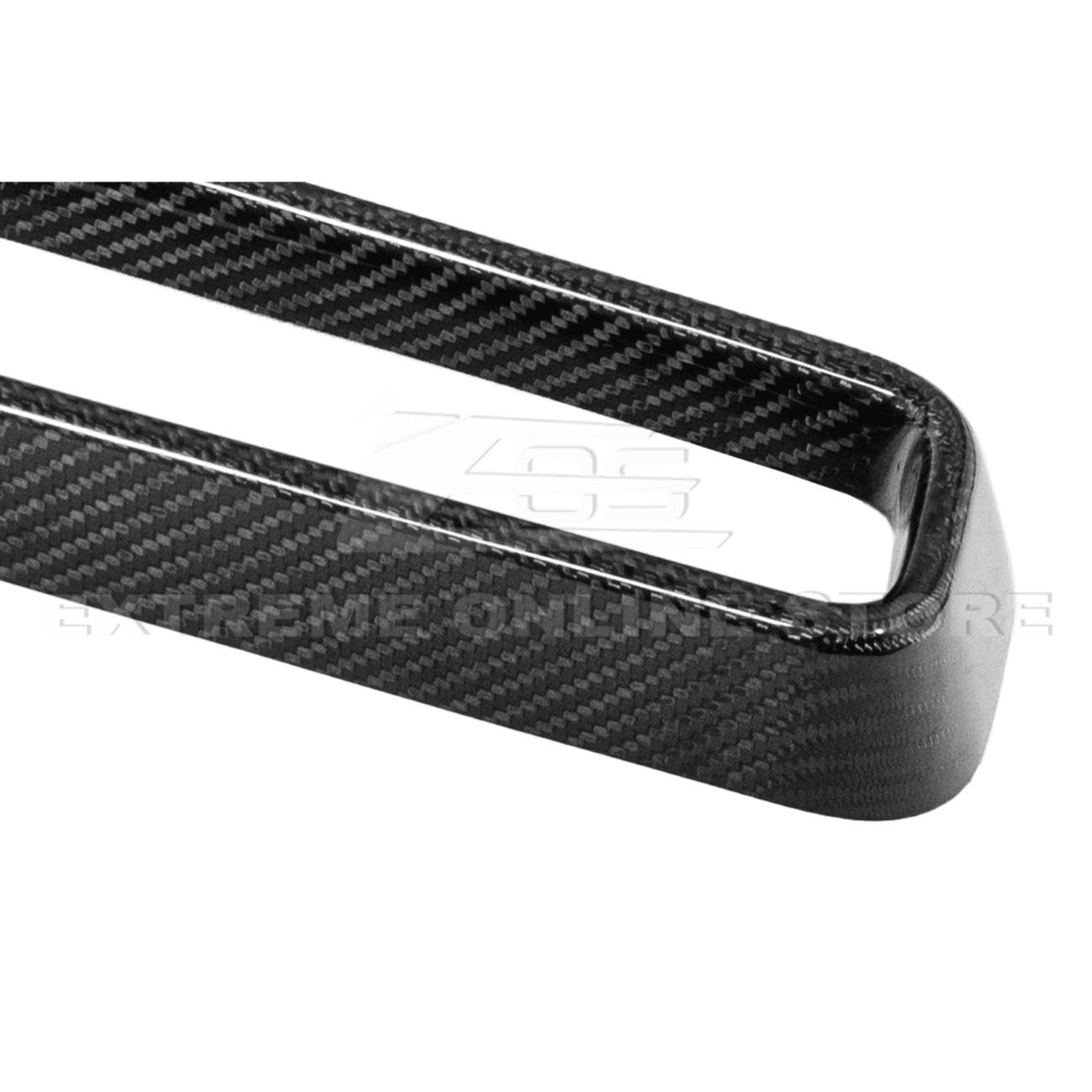 Dodge Challenger LA Factory Style Carbon Fiber Headlight Trim Cover & Front Grille Insert Overlay Kit 2015-2023