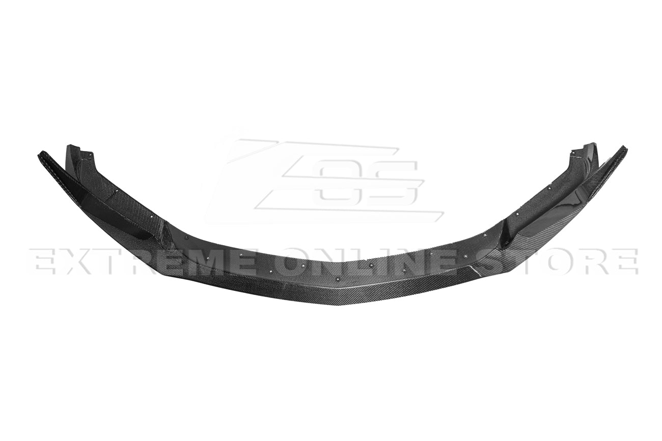 Cadillac CT5 CT5-V Blackwing Style Carbon Fiber Front Lip Splitter Canards 2020-2024